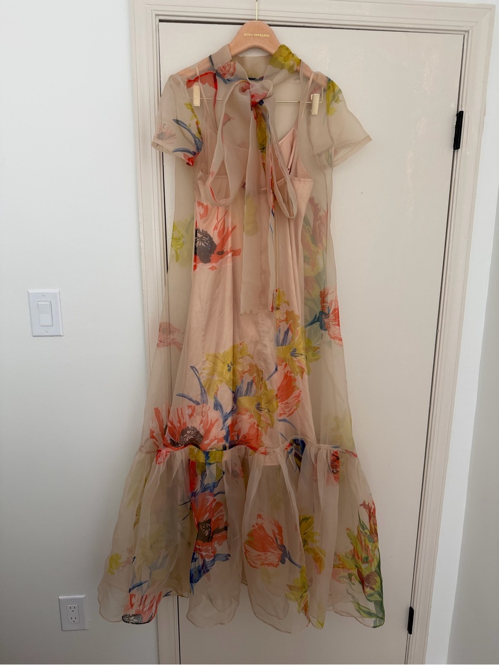 Staud Calluna maxi dress in First Bloom Day Size Small - Picture 5 of 9